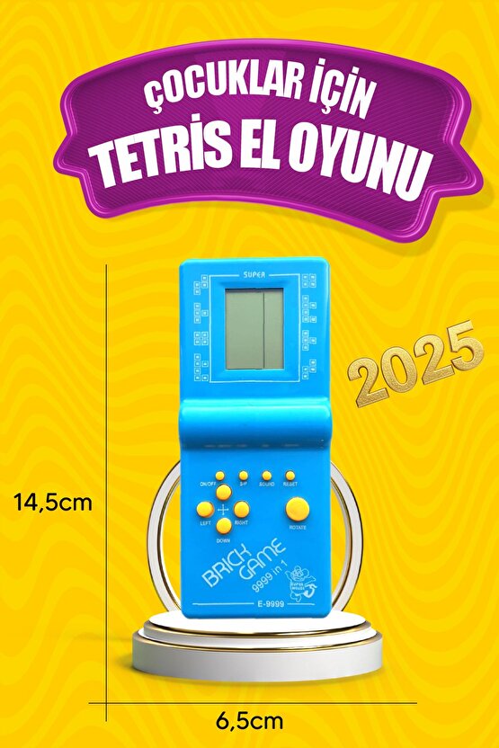 Pilli Tetris Gameboy Nostalji