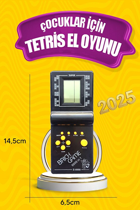 Pilli Tetris Gameboy Nostalji