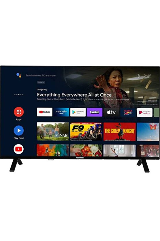 50TU9080UA 50 127 Ekran Uydu Alıcılı 4K Ultra Hd Google Smart LED Tv