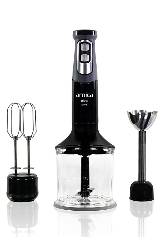 Diva GH21595 El Blender Seti Siyah