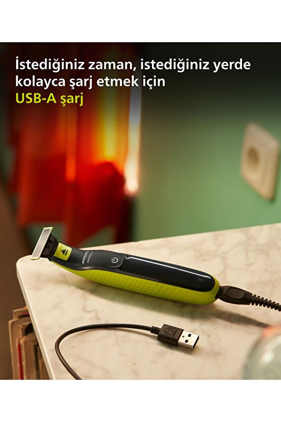 Qp282410 Oneblade Yüz Ve Vücut Şekilendirici