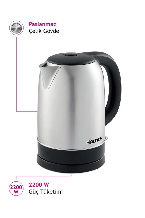 Al 728 I Inox Su Isıtıcı Kettle