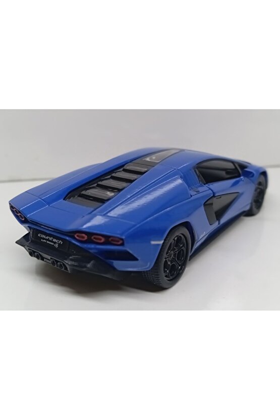 Dianomi KİNSMART 1:38 ölçek lamborghini COUNTACH LPI 800-4  ÇEKBIRAK METAL ARABA