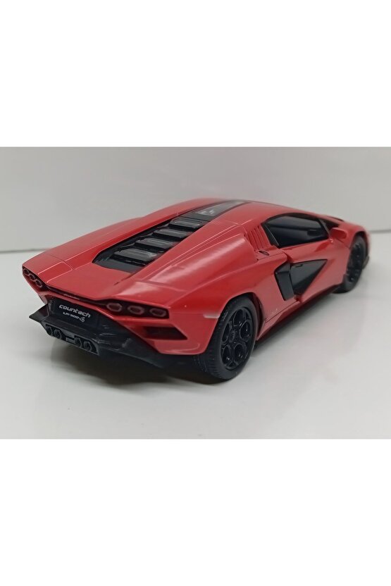 Dianomi KİNSMART 1:38 ölçek lamborghini COUNTACH LPI 800-4 .ÇEK BIRAK METAL ARABA