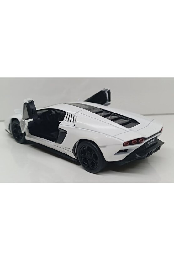 Dianomi KİNSMART 1:38 ölçek lamborghini COUNTACH LPI 800-4  çekbırak metal araba