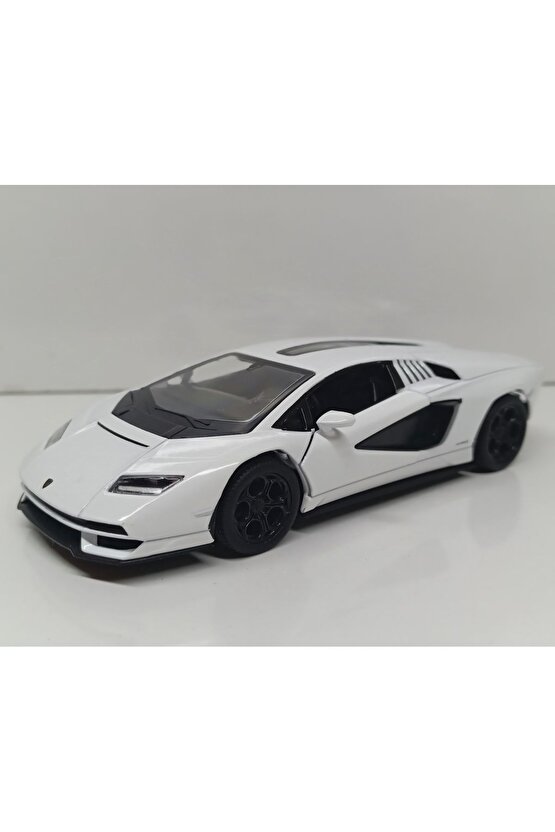 Dianomi KİNSMART 1:38 ölçek lamborghini COUNTACH LPI 800-4  çekbırak metal araba