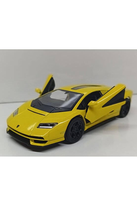 Dianomi KİNSMART 1:38 ÖLÇEK LAMBORGHİNİ COUNTACH LPI 800-4  ÇEKBIRAK METAL ARABA