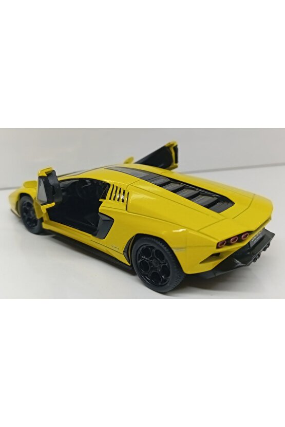 Dianomi KİNSMART 1:38 ÖLÇEK LAMBORGHİNİ COUNTACH LPI 800-4  ÇEKBIRAK METAL ARABA