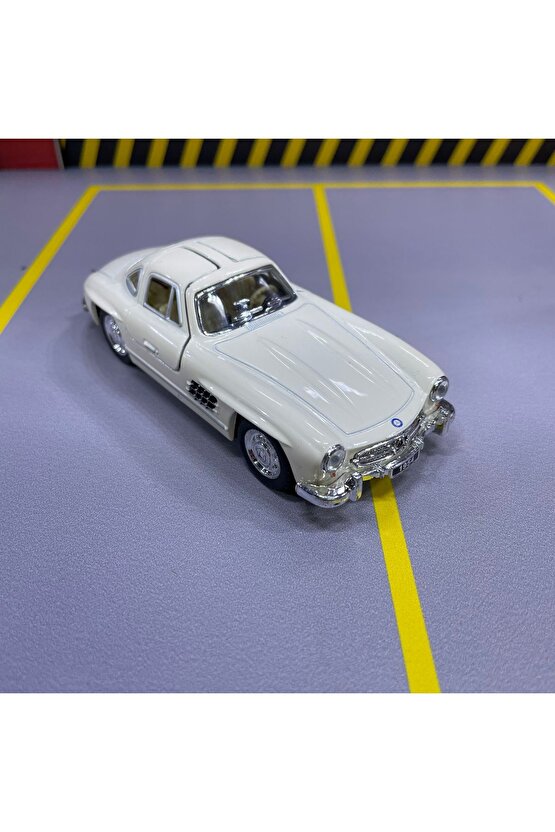 1954 Mercedes-Benz 300SL 136 Ölçek Kinsmart Diecast Metal Model Araba Oyuncak Araba Çek Bırak