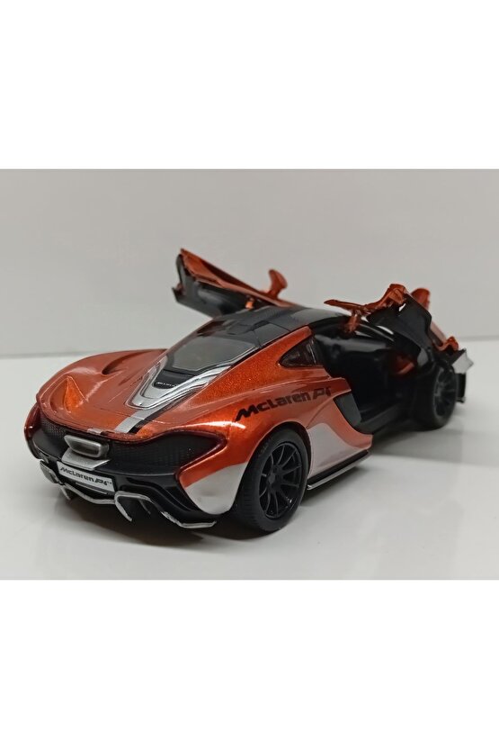 DİANOMİ KİNSMART 1:36 ÖLÇEK MCLAREN P1  ÇEK BIRAK METAL ARABA