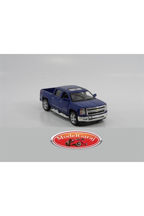 2014 Chevrolet Silverado Mavi*1:46 Ölçek*kinsmart*modelgaraj