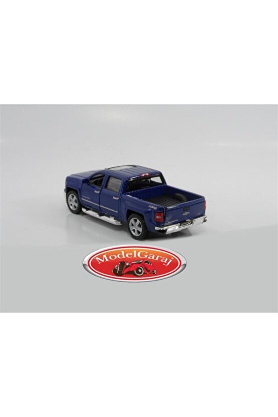 2014 Chevrolet Silverado Mavi*1:46 Ölçek*kinsmart*modelgaraj