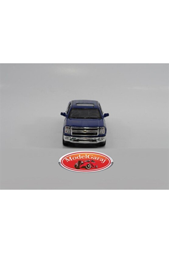 2014 Chevrolet Silverado Mavi*1:46 Ölçek*kinsmart*modelgaraj