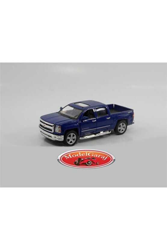 2014 Chevrolet Silverado Mavi*1:46 Ölçek*kinsmart*modelgaraj