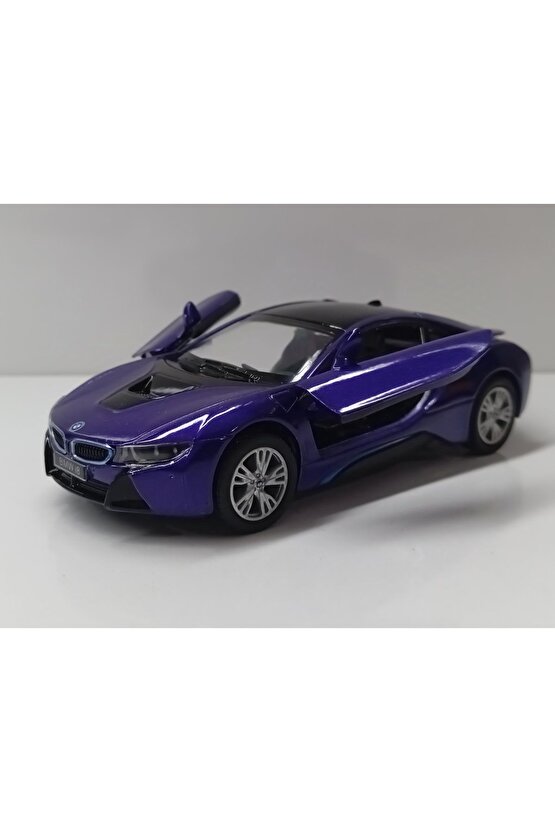 Dianomi KİNSMART 1:32 ölçek BMW ı 8 çek bırak metal model