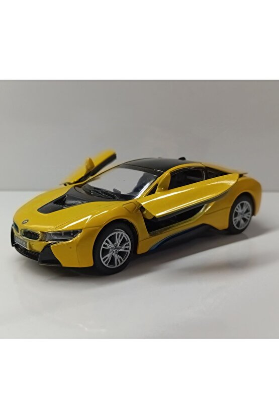 Dianomi KİNSMART 1:32 ölçek BMW ı 8 çek Bırak metal model