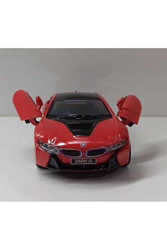 Dianomi KİNSMART 1:36 ölçek BMW İ8 ÇEK BİRAK METAL MODEL