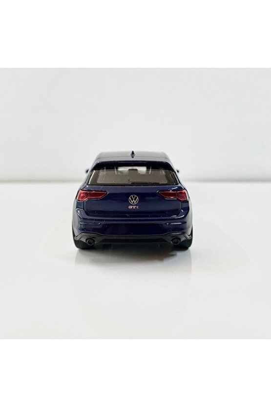 Volkswagen Golf 8 GTI 136 Ölçek Welly Diecast Metal Model Araba Oyuncak Araba Çek Bırak Araba