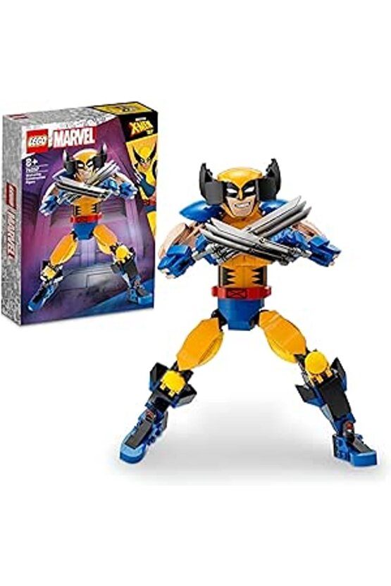 ® Marvel Wolverine Yapım Figürü 76257 - 7 Yaş ve Üzeri için Oyuncak Yapım Seti (327 Parça)