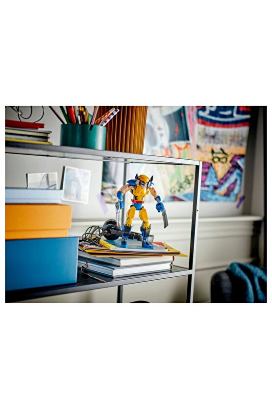 ® Marvel Wolverine Yapım Figürü 76257 - 7 Yaş ve Üzeri için Oyuncak Yapım Seti (327 Parça)