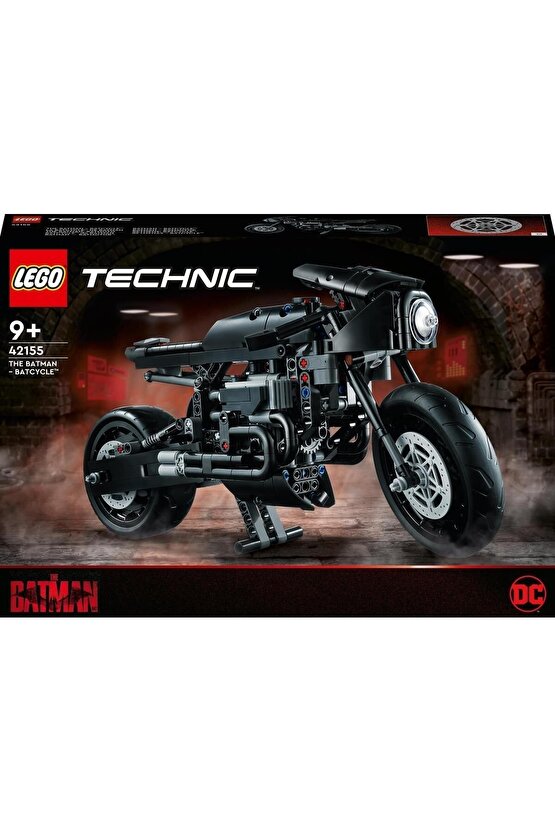 ® Technic BATMAN - BATCYCLE™ 42155 - 9 Yaş ve Üzeri Çocuklar için Oyuncak Yapım Seti (641 Parça)