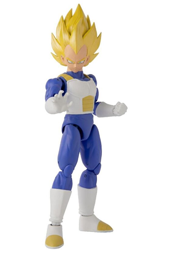 16 Cm Dragon Ball Super Saiyan Vegeta Poz Verilebilir Figür, Dragon Stars Serisi