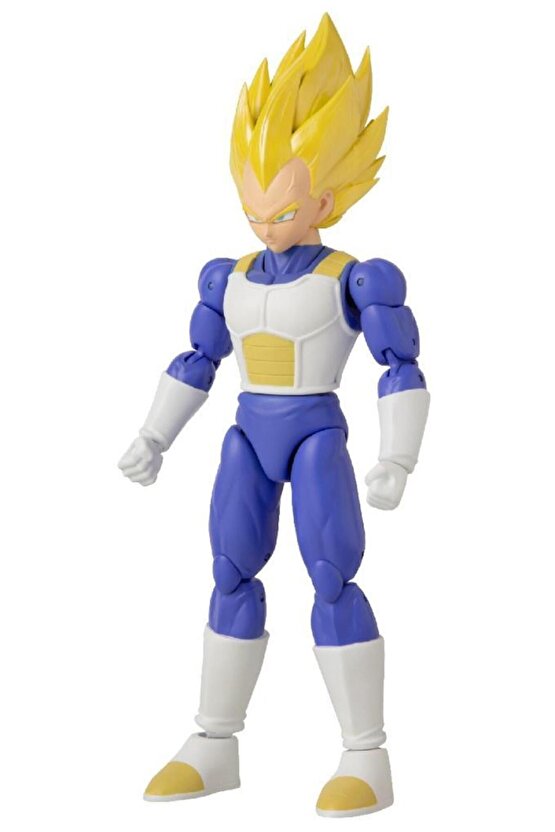 16 Cm Dragon Ball Super Saiyan Vegeta Poz Verilebilir Figür, Dragon Stars Serisi