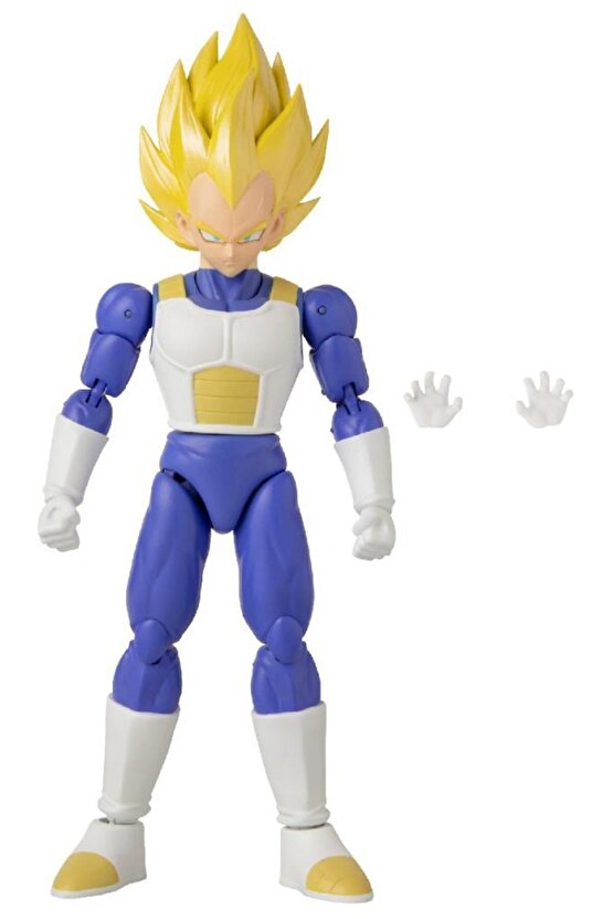 16 Cm Dragon Ball Super Saiyan Vegeta Poz Verilebilir Figür, Dragon Stars Serisi