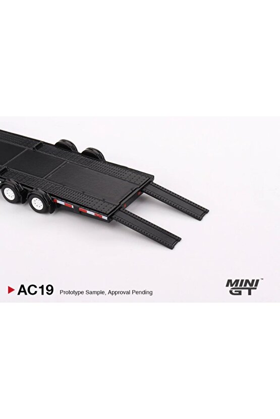 164 Car Hauler Trailer Black MGTAC19