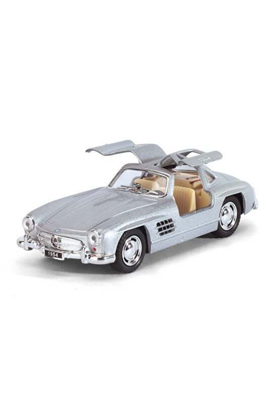 1954 MErcedes 300SL Metal Çekbırak Diecast Model Araba