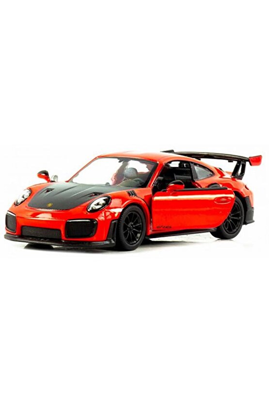 Porsche GT2 Rs Diecast Çek Bırak Metal Araba 1:34 Ölçek