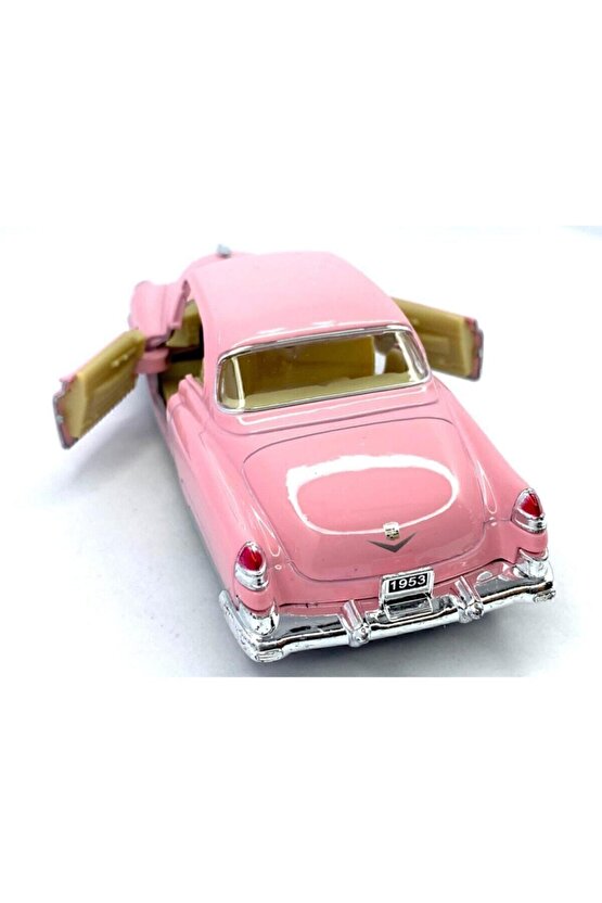 1953 Cadillac Serıes 62 Coupe Çek Bırak 5inch. Lisanslı Model Araba, Oyuncak Araba 1:43