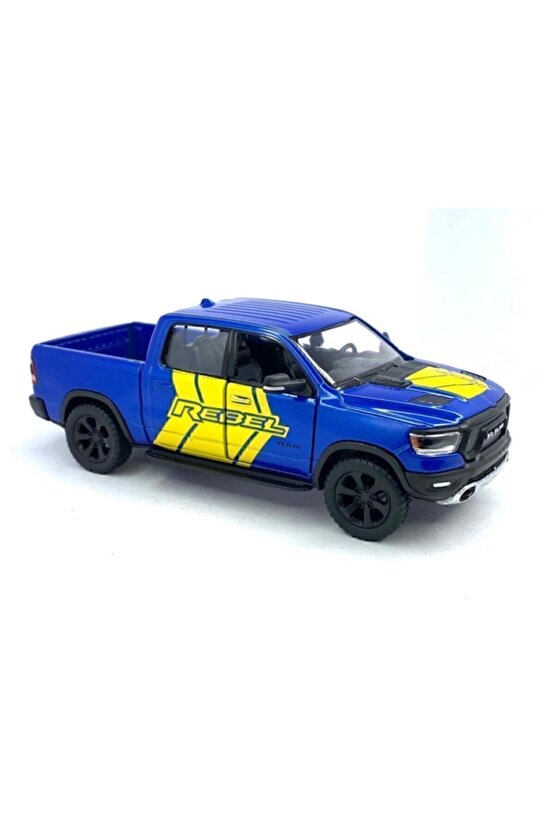 2019 Dodge Ram 1500 W - Çek Bırak 5inch. Lisanslı Model Araba, Oyuncak Araba 1:46