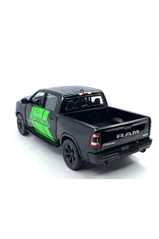 2019 Dodge Ram 1500 W - Çek Bırak 5inch. Lisanslı Model Araba, Oyuncak Araba 1:46