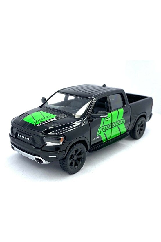 2019 Dodge Ram 1500 W - Çek Bırak 5inch. Lisanslı Model Araba, Oyuncak Araba 1:46