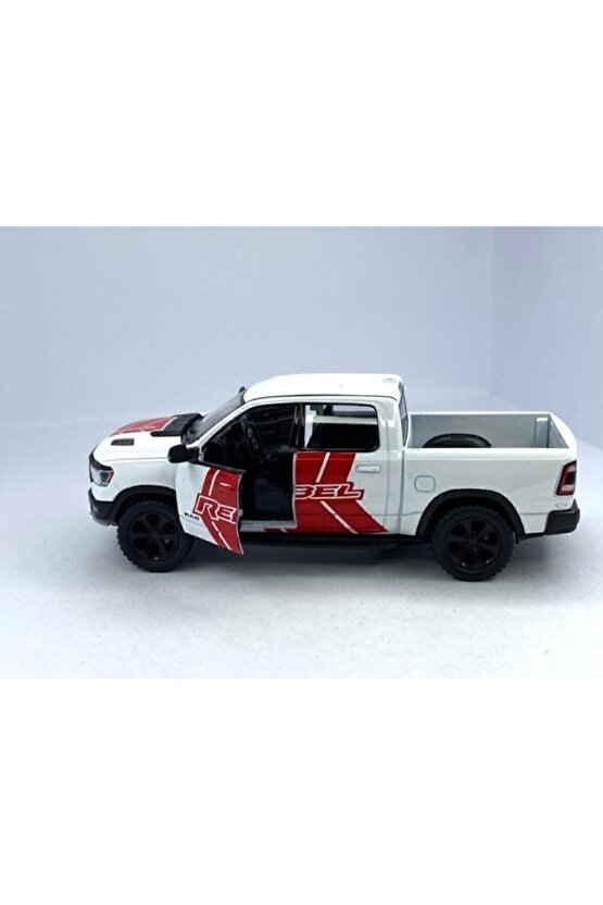 2019 Dodge Ram 1500 W - Çek Bırak 5inch. Lisanslı Model Araba, Oyuncak Araba 1:46