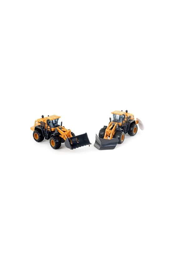 Metal 2li Dozer Seti 1:55 Ölçek