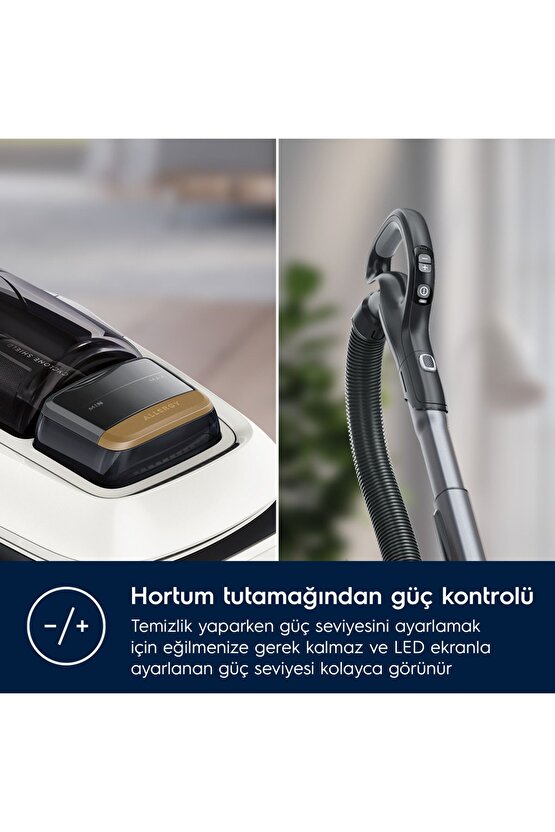 PC-91 ALRG Toz Torbasız Güçlü ve Sessiz Süpürge-10 Yıl Motor Garantili