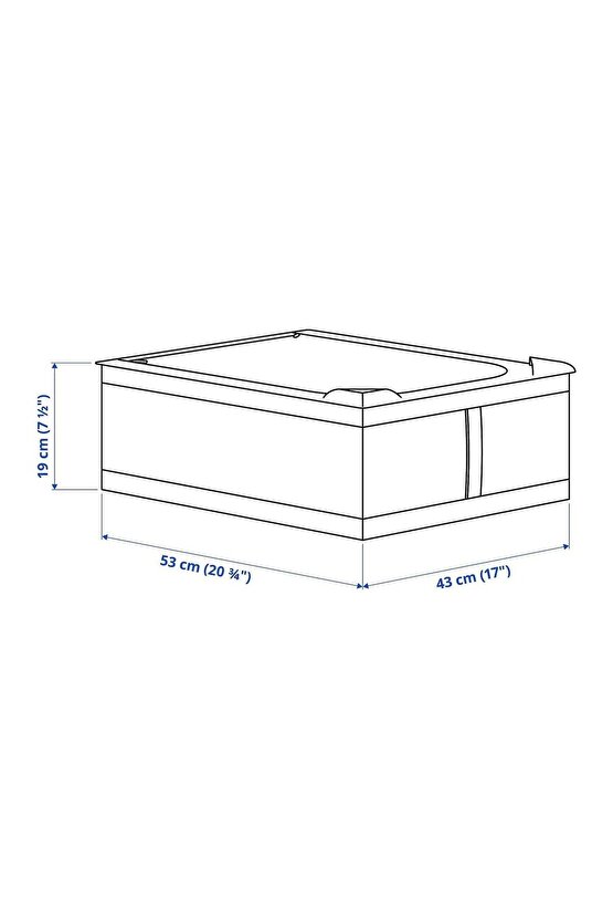 Skubb Hurç Koyu Gri 43x53x19 Cm 60591052