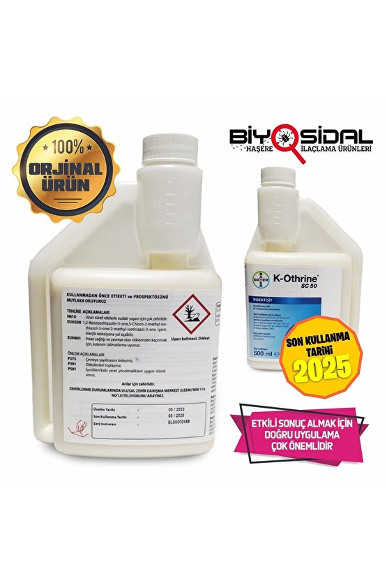 K-OTHRİNE SC 50 500 ml