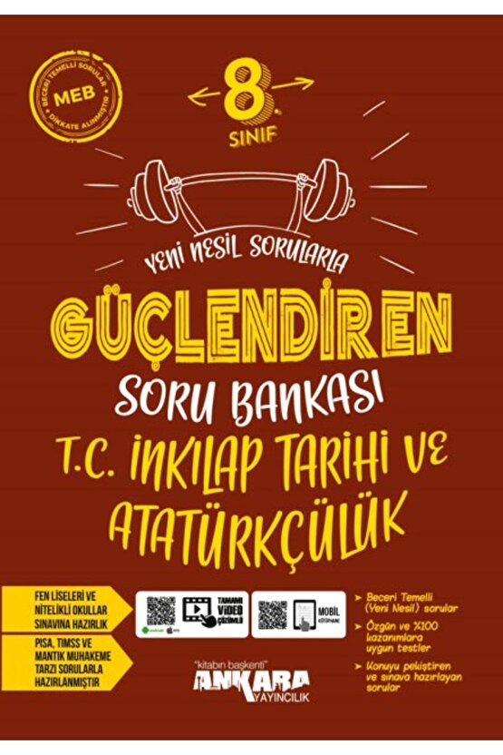 8. Sınıf Lgs T.c. Inkılap Tarihi Ve Atatürkçülük Güçlendiren Soru Bankası