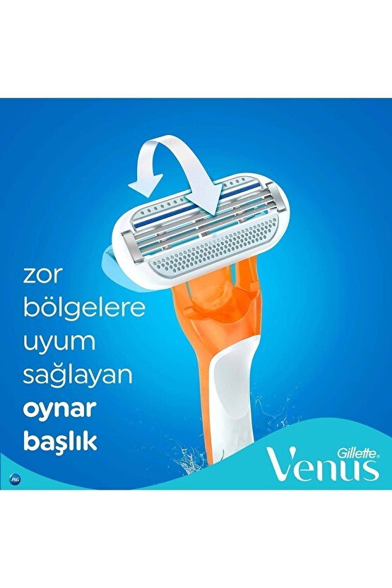 Venus Riviera Kullan At Kadın Tıraş Bıçağı 2li