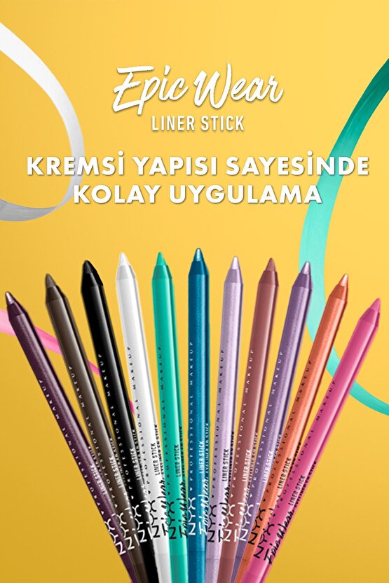 Epic Wear Liner Sticks Göz Kalemi - Cosmic Yellow - Sarı