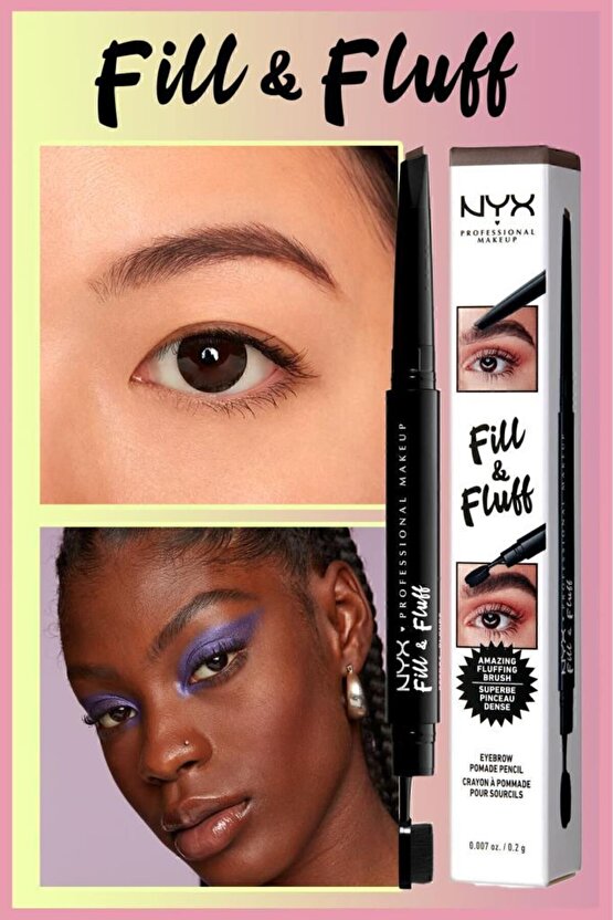 Fill & Fluff Eyebrow Pomade Pencil Kaş Kalemi- Chocolate