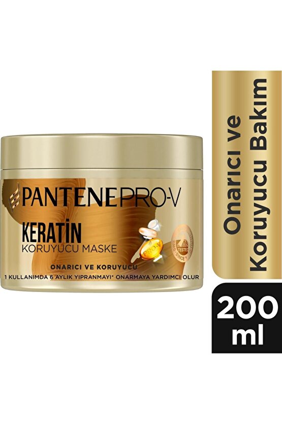 Saç Maskesi Keratin Onarıcı Koruyucu 200 ml