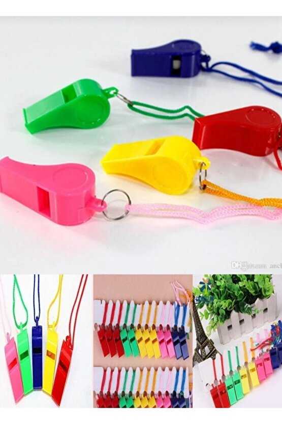 Plastik Hakem Düdüğü 1 Adet (D100)
