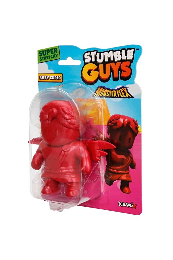 Monster Flex Stumble Guys Stretch Ruby Cupid Figür - Stumble Guys Stretch Figür - Stumble Guys Oyunc