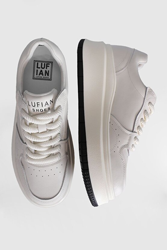 121300003 Laura Unisex Sneaker Ayakkabı Beyaz