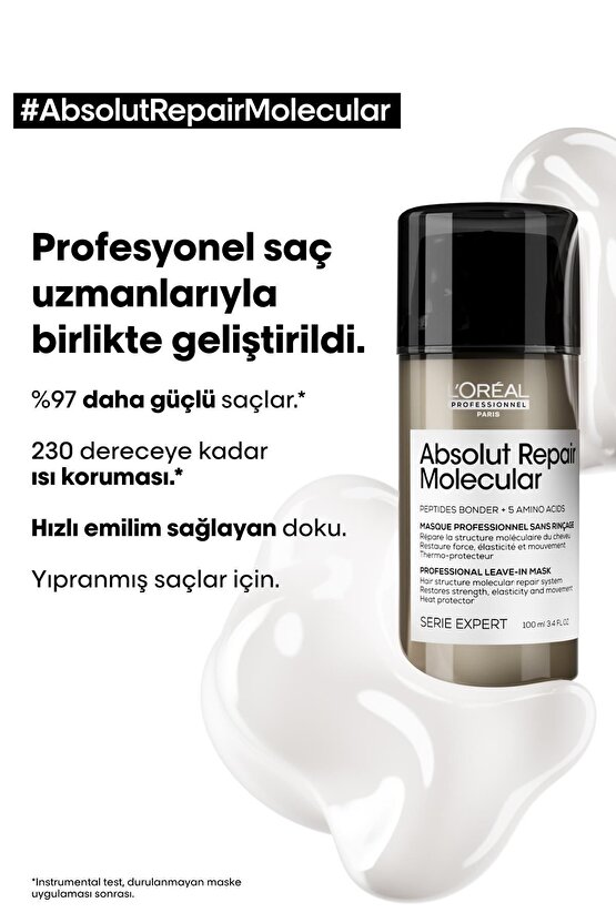 Serie Expert Absolut Repair Molecular Onarıcı Ve Güçlendirici Molekül Bakım Se