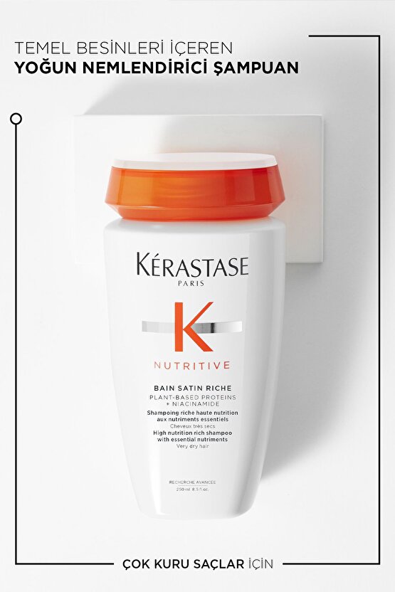 Nutritive Bain Satin Riche Yoğun Nemlendirici Şampuan 250 ml 250 ml
